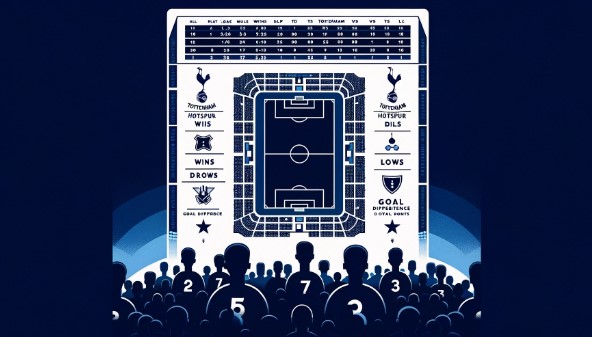 poangställning Tottenham hotspurs 2024